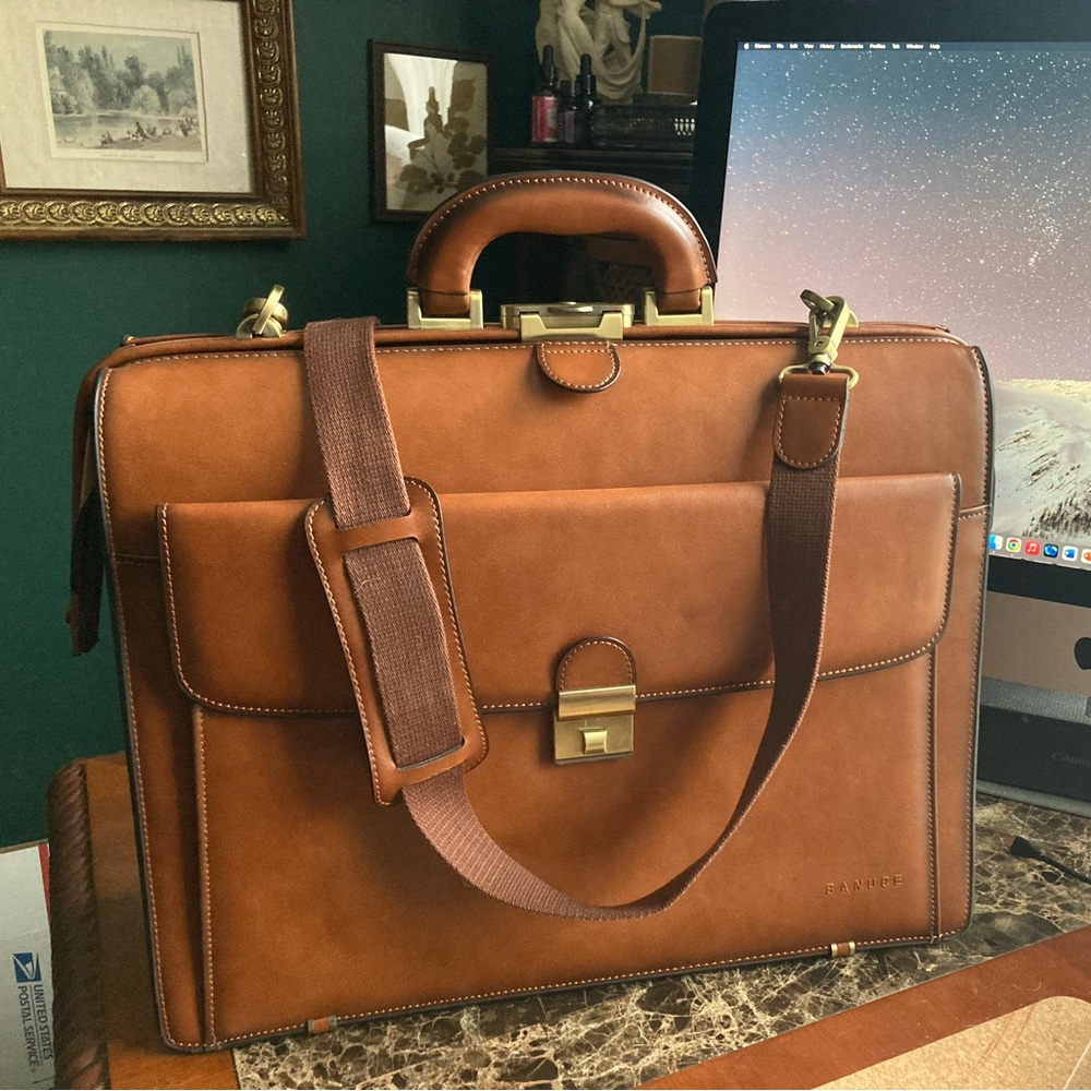 COPY - Classic NWOT briefcase cognac